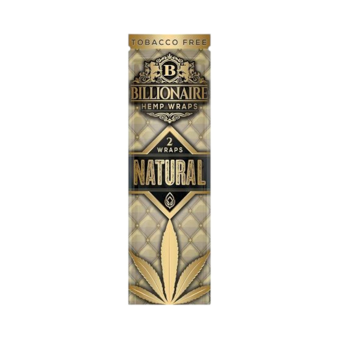 Billionaire Hemp Wraps – 25 Packs