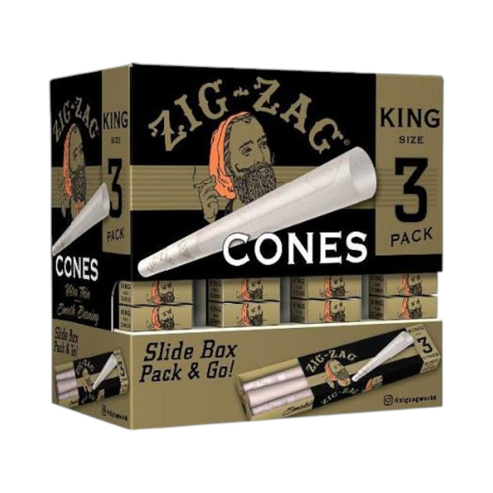 Zig Zag Paper Cones