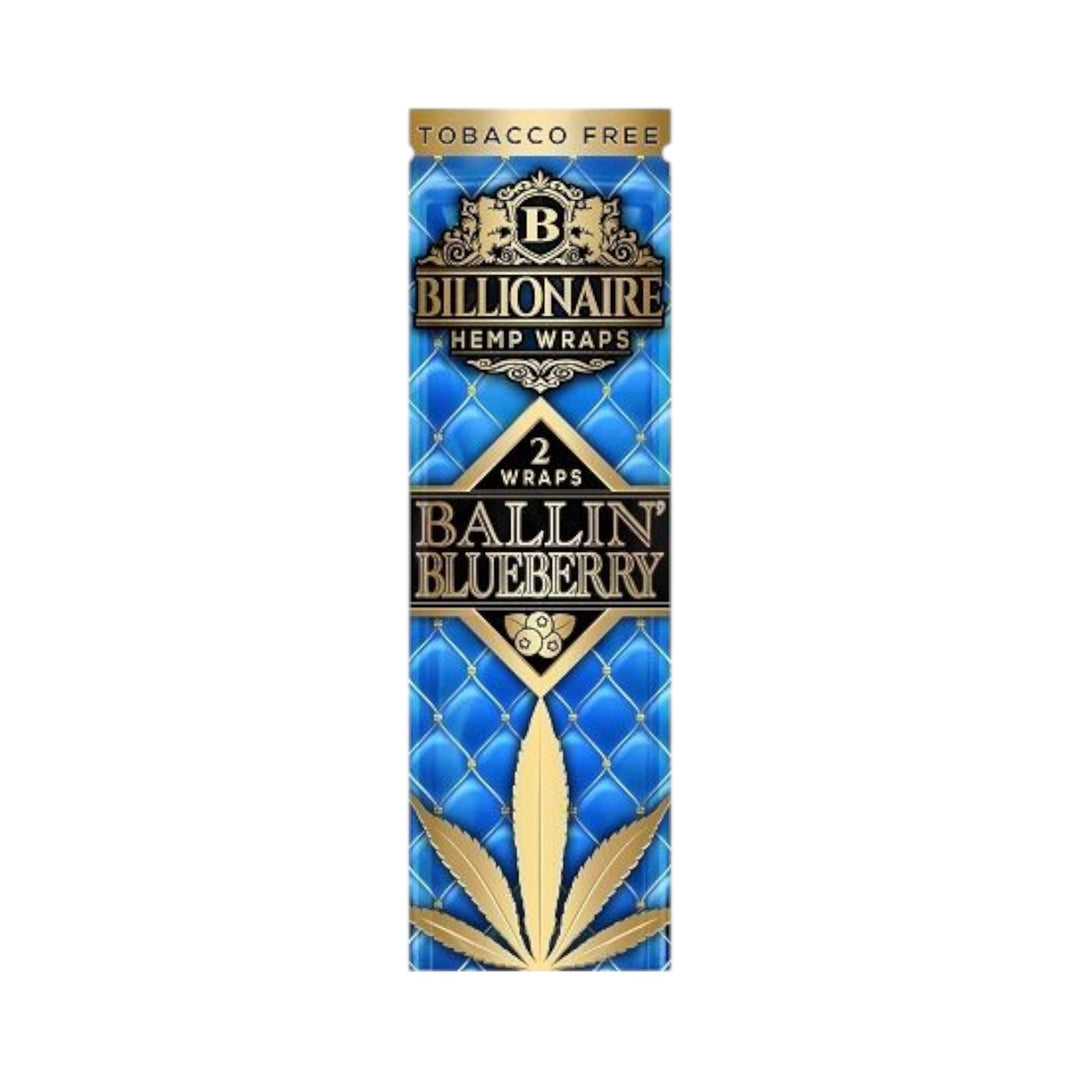 Billionaire Hemp Wraps – 25 Packs