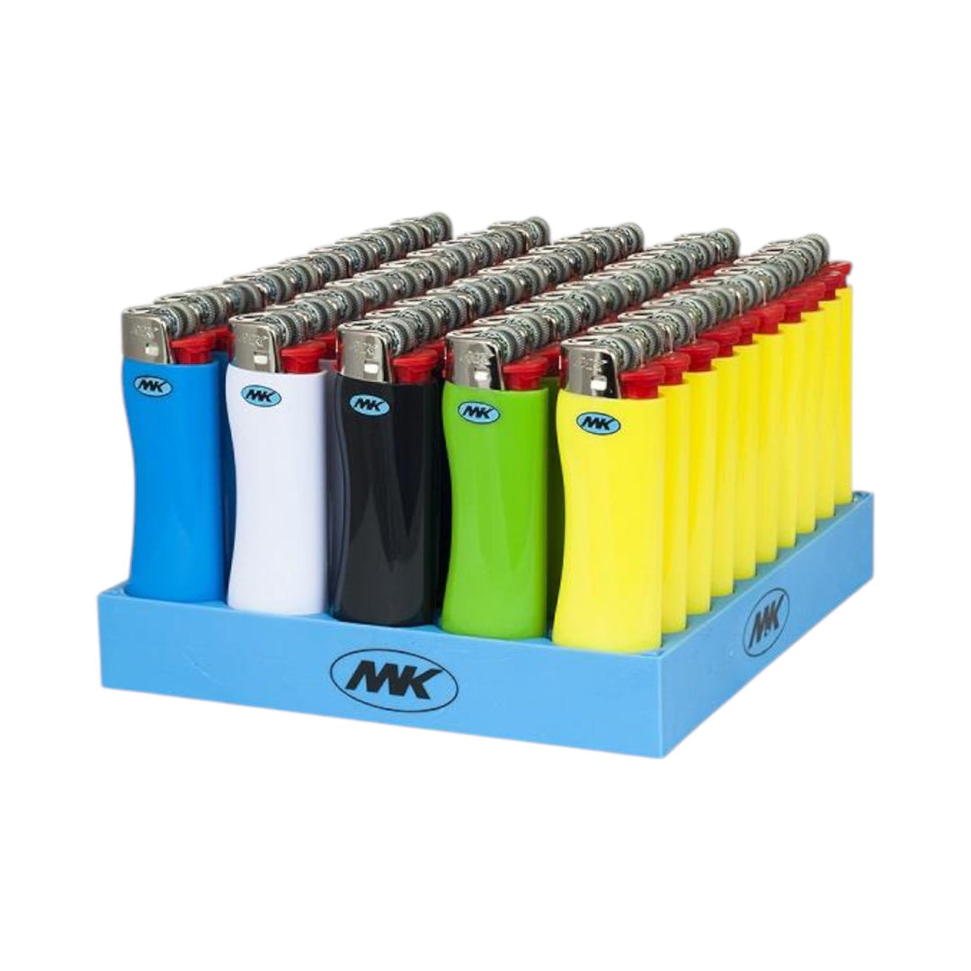 MK Grip Refillable Lighters – 50CT Display Box