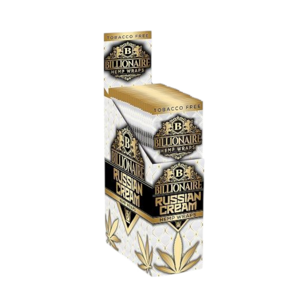 Billionaire Hemp Wraps – 25 Packs