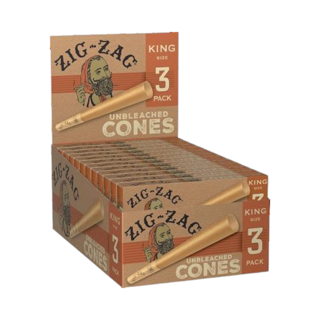 Zig Zag Paper Cones 24-Pack