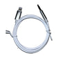 8 Pin to 3.5 AUX Audio White Adapter Cable