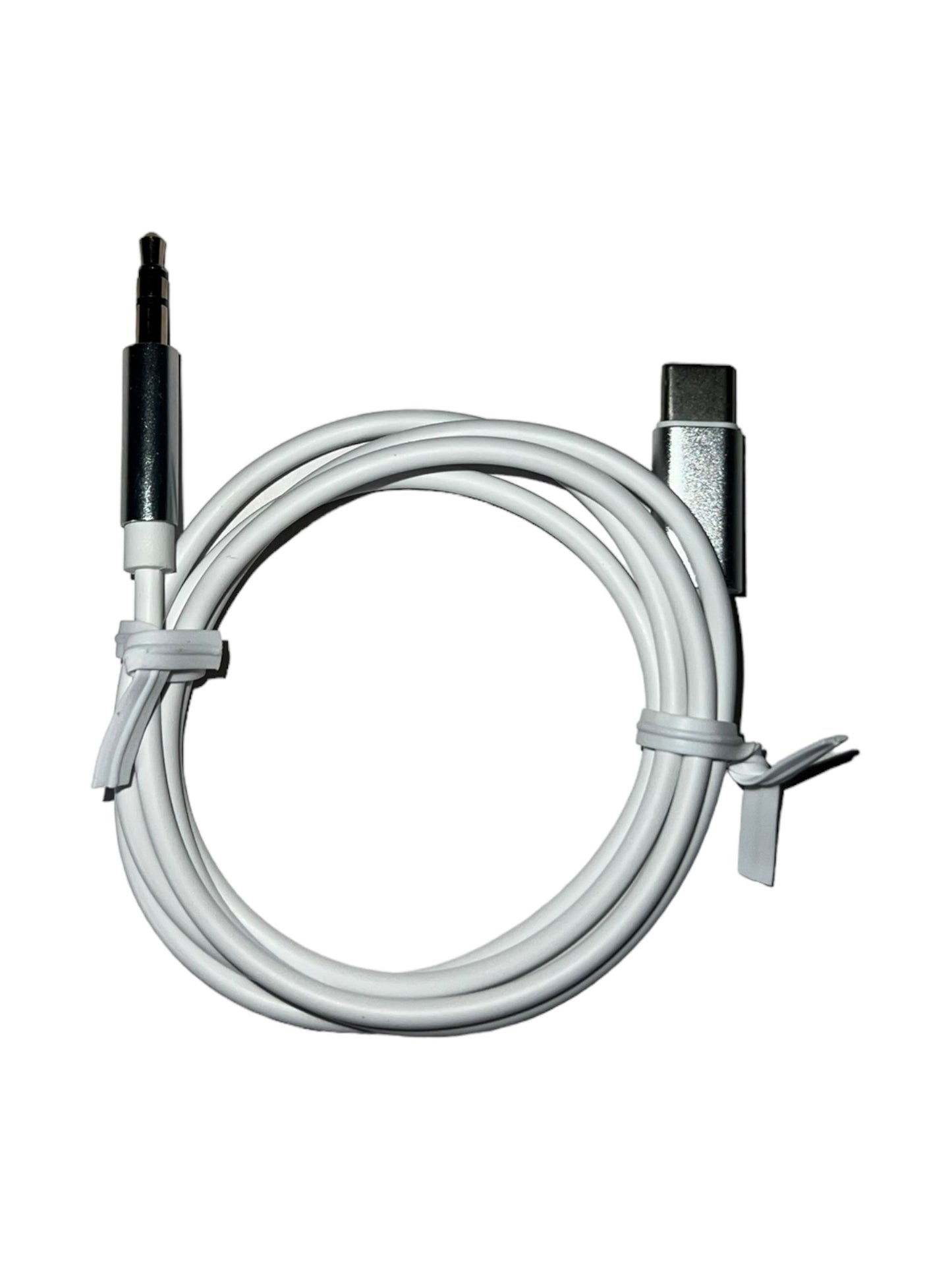 Type-C to 3.5 AUX Audio White Adapter Cable 12-Pack