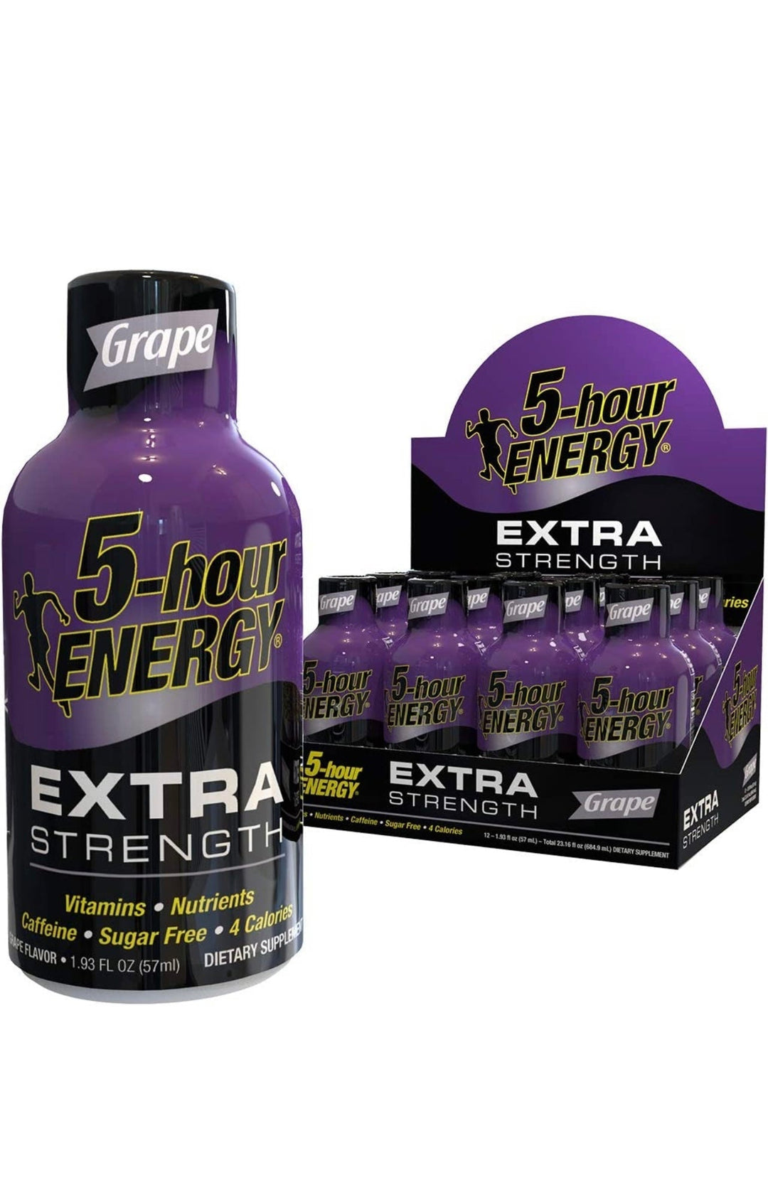 5 Hour Extra 12pc Reval Distributor Grape