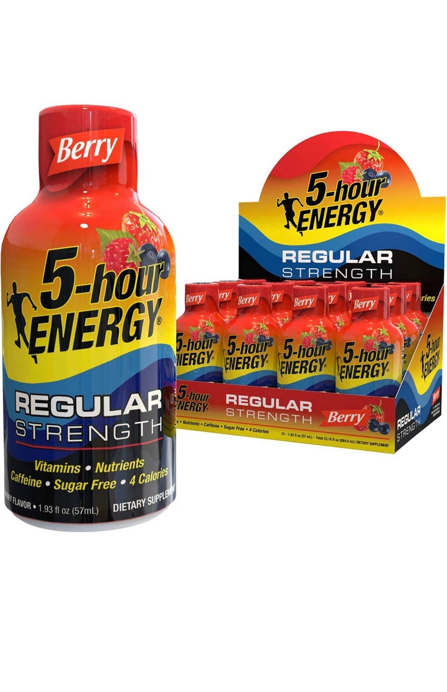 5 Hour Regular 12pc Reval Distributor Berry