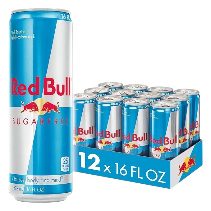 Red Bull Sugar Free 16oz 12-Pack