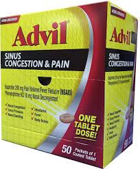 Advil Sinus 50 ct Reval Distributor