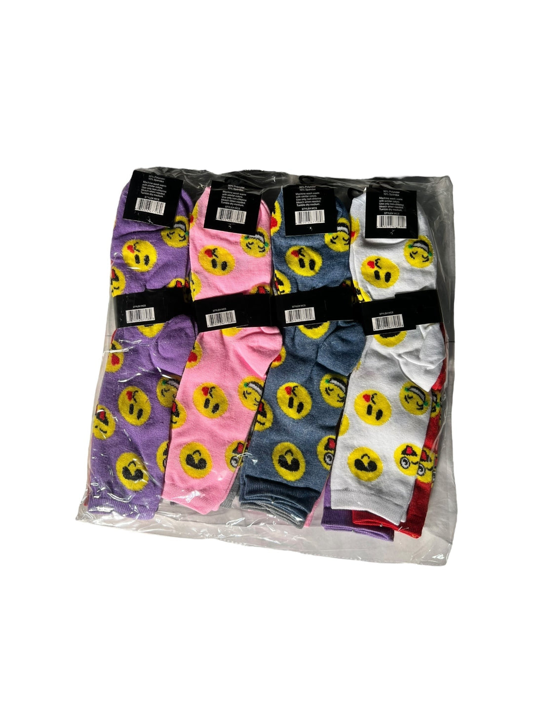 Angel Fashion Socks Size 9-11 12-Pairs