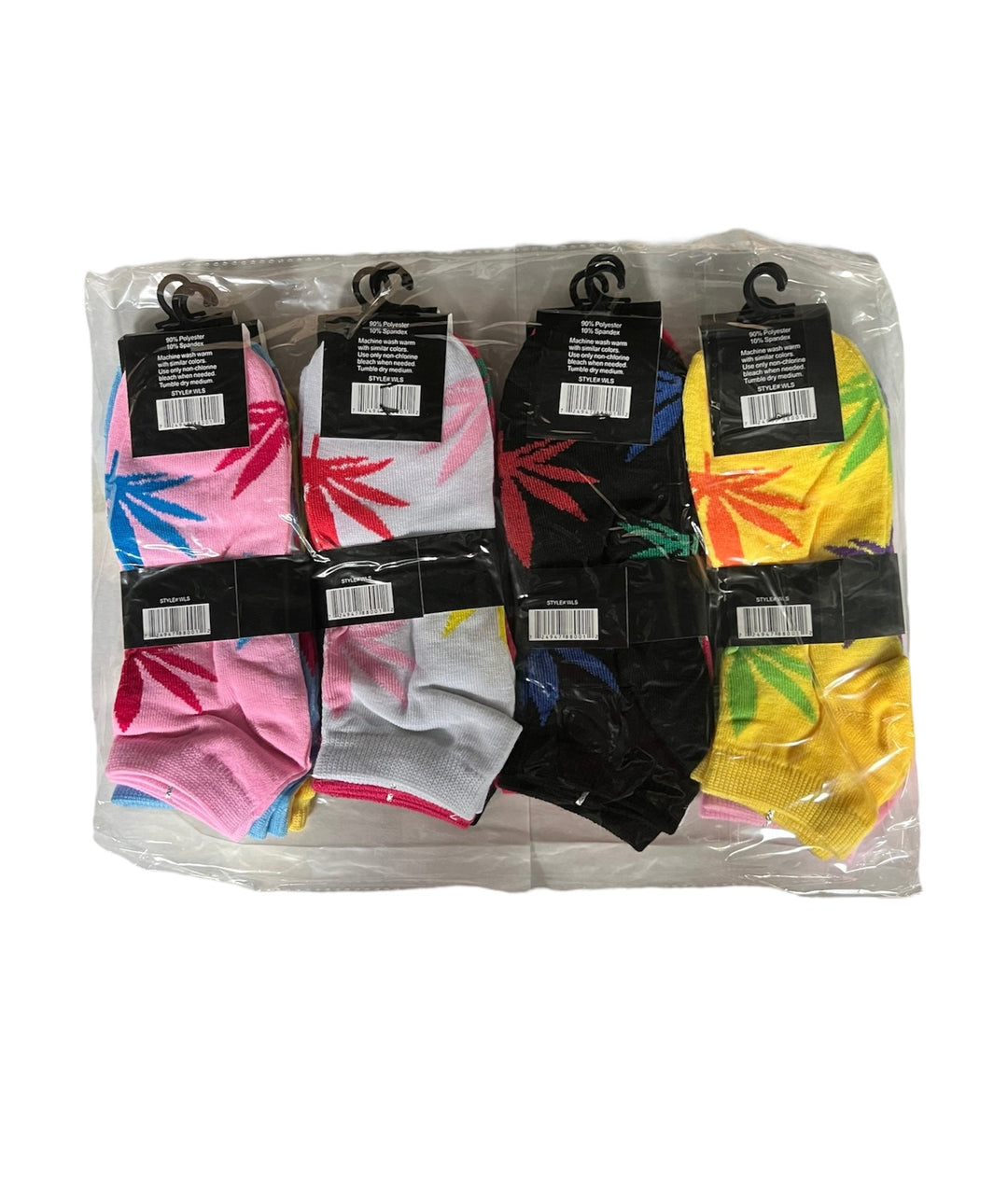 Angel Fashion Socks Size 9-11 12-Pairs