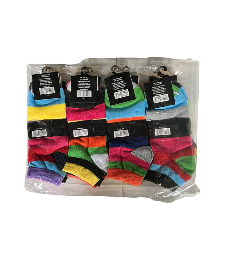 Angel Fashion Socks Size 9-11 12-Pairs