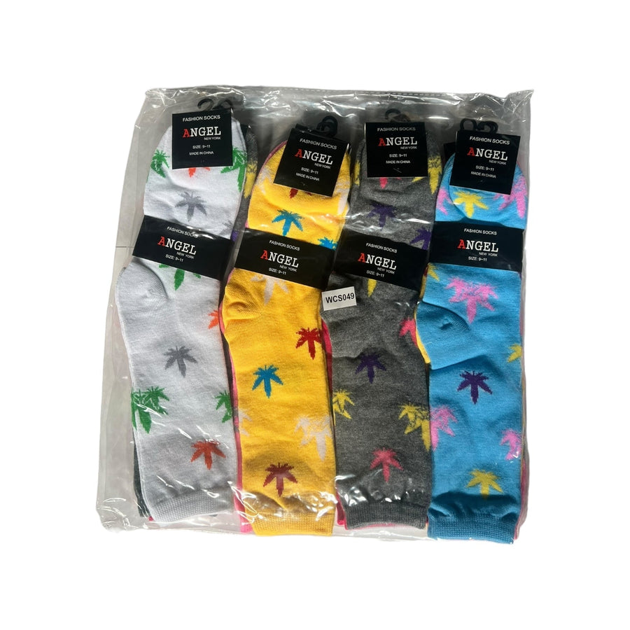 Angel Fashion Socks Size 9-11 12-Pairs Reval Distributor WCS049