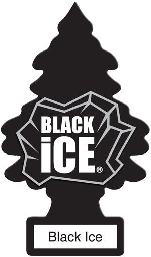 Car Freshener Little Trees 24 ct Reval Distributor Black Ice