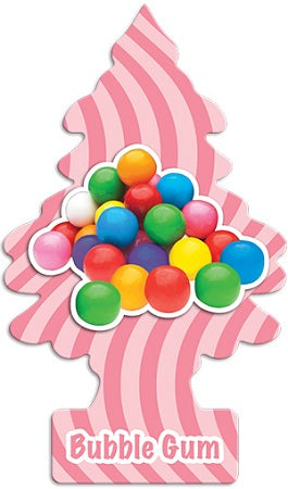 Car Freshener Little Trees 24 ct Reval Distributor Bubble Gum