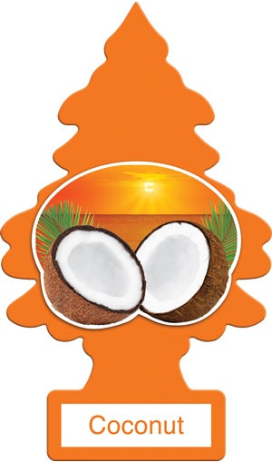 Car Freshener Little Trees 24 ct Reval Distributor Coconut