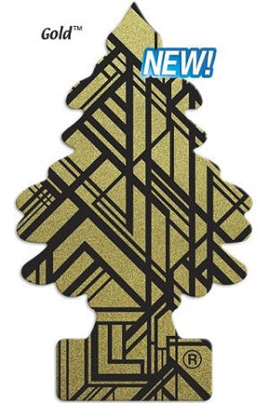 Car Freshener Little Trees 24 ct Reval Distributor Gold