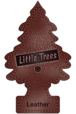 Car Freshener Little Trees 24 ct Reval Distributor Leather