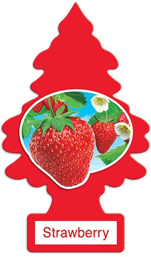 Car Freshener Little Trees 24 ct Reval Distributor Strawberry