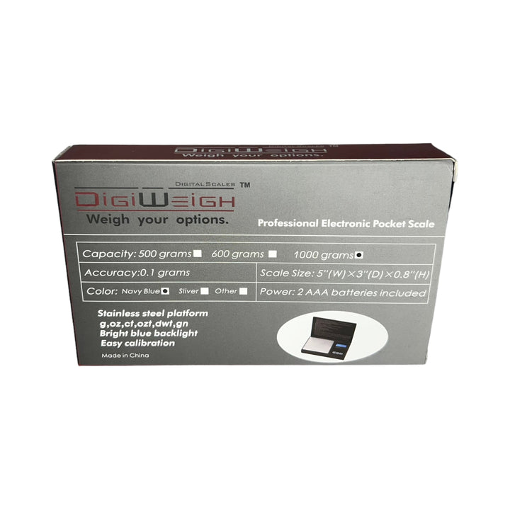 DigiWeigh Digital Jewelry Scale Reval Distributor