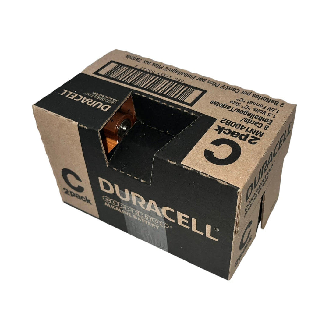 Duracell C 2pk | 8ct Reval Distributor