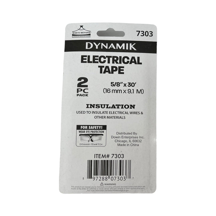 Dynamik Electrical Tape 2pk Reval Distributor