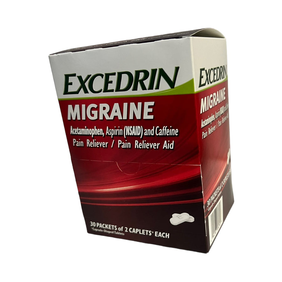 Excedrin Migraine Reval Distributor 30 Packs of 2