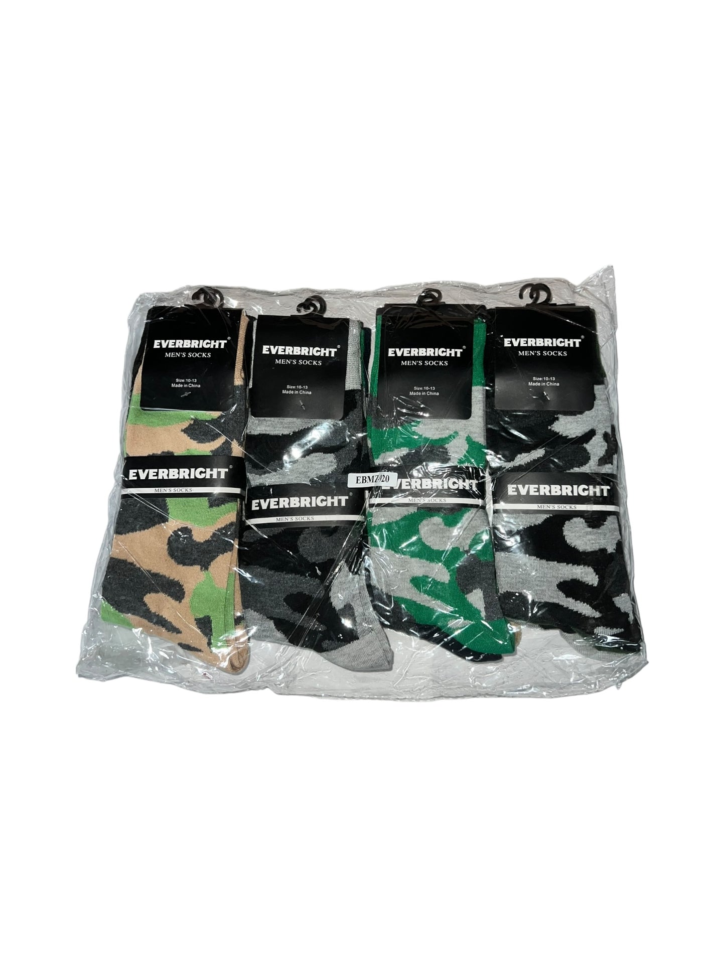 Everbright Men’s Socks Size 10-13 12-Pairs