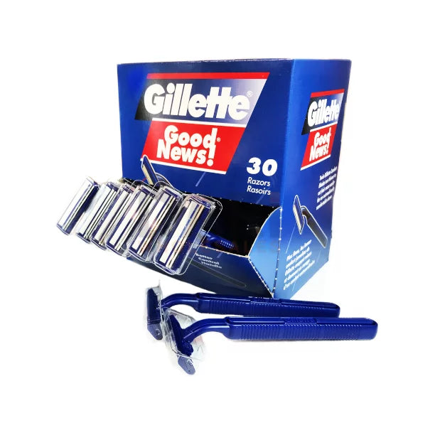 Gillette Razors 30 ct Reval Distributor