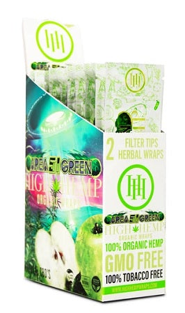 High Hemp 25-Pack With Display Reval Distributor Area 51 Green Apple