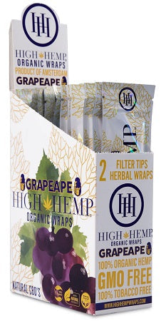 High Hemp 25-Pack With Display Reval Distributor GrapeApe