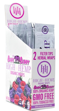 High Hemp 25-Pack With Display Reval Distributor Bare Berry