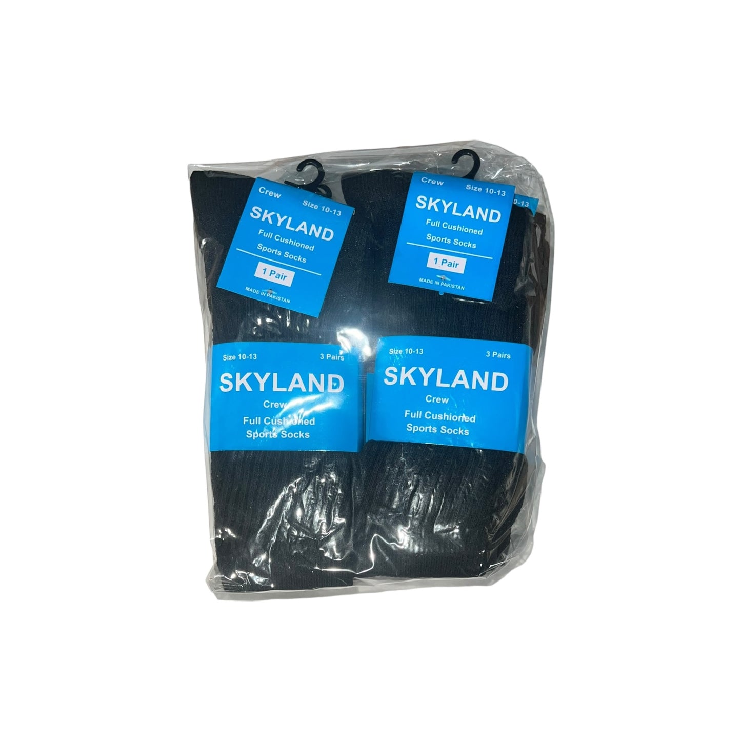 Skyland Crew Socks 12-Pairs