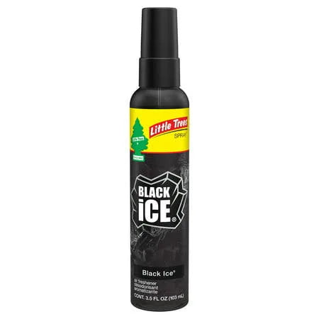 Little Trees Air Freshener Spray 3.5OZ 6ct Reval Distributor Black Ice