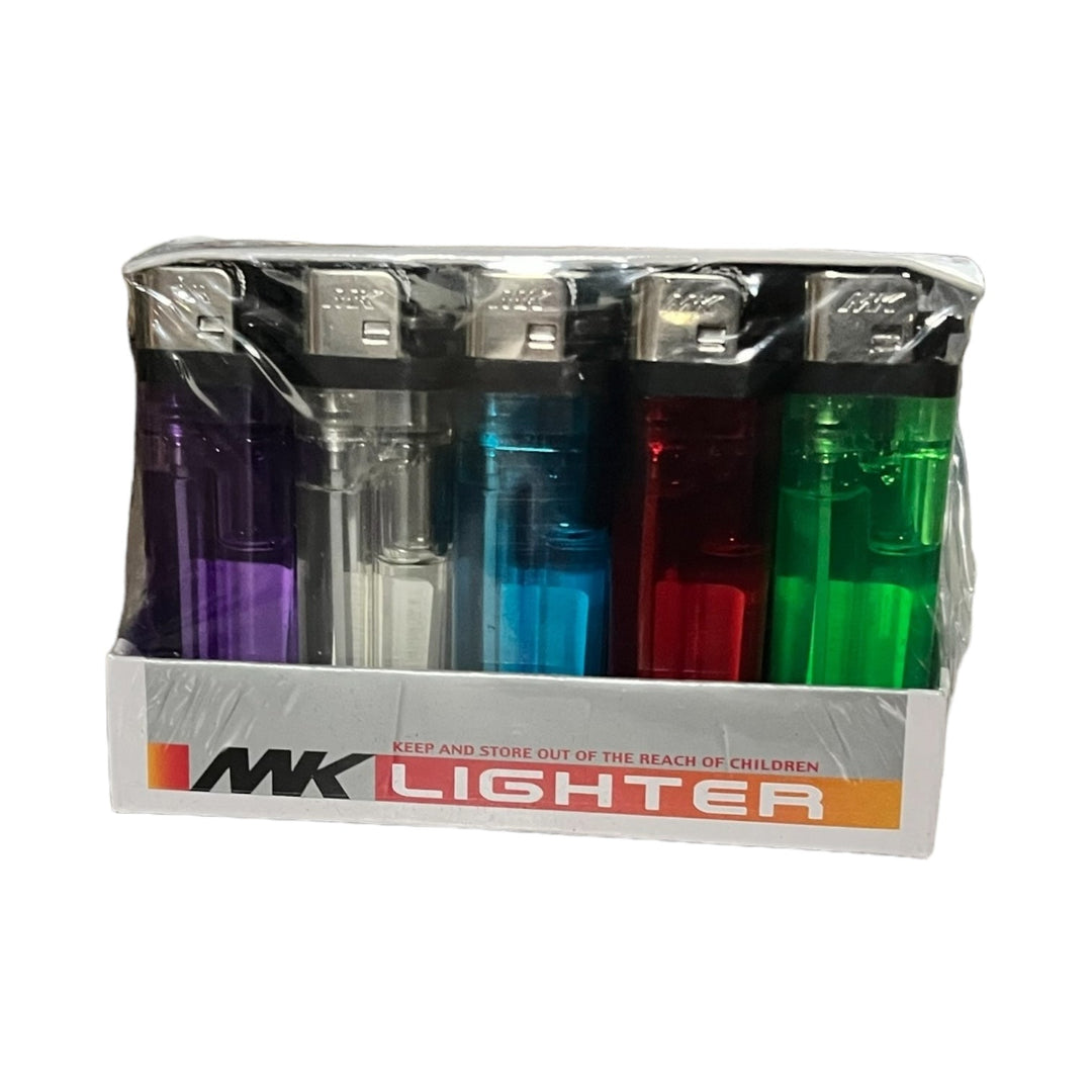 MK Disposable Flint Lighters 50-Pack Reval Distributor