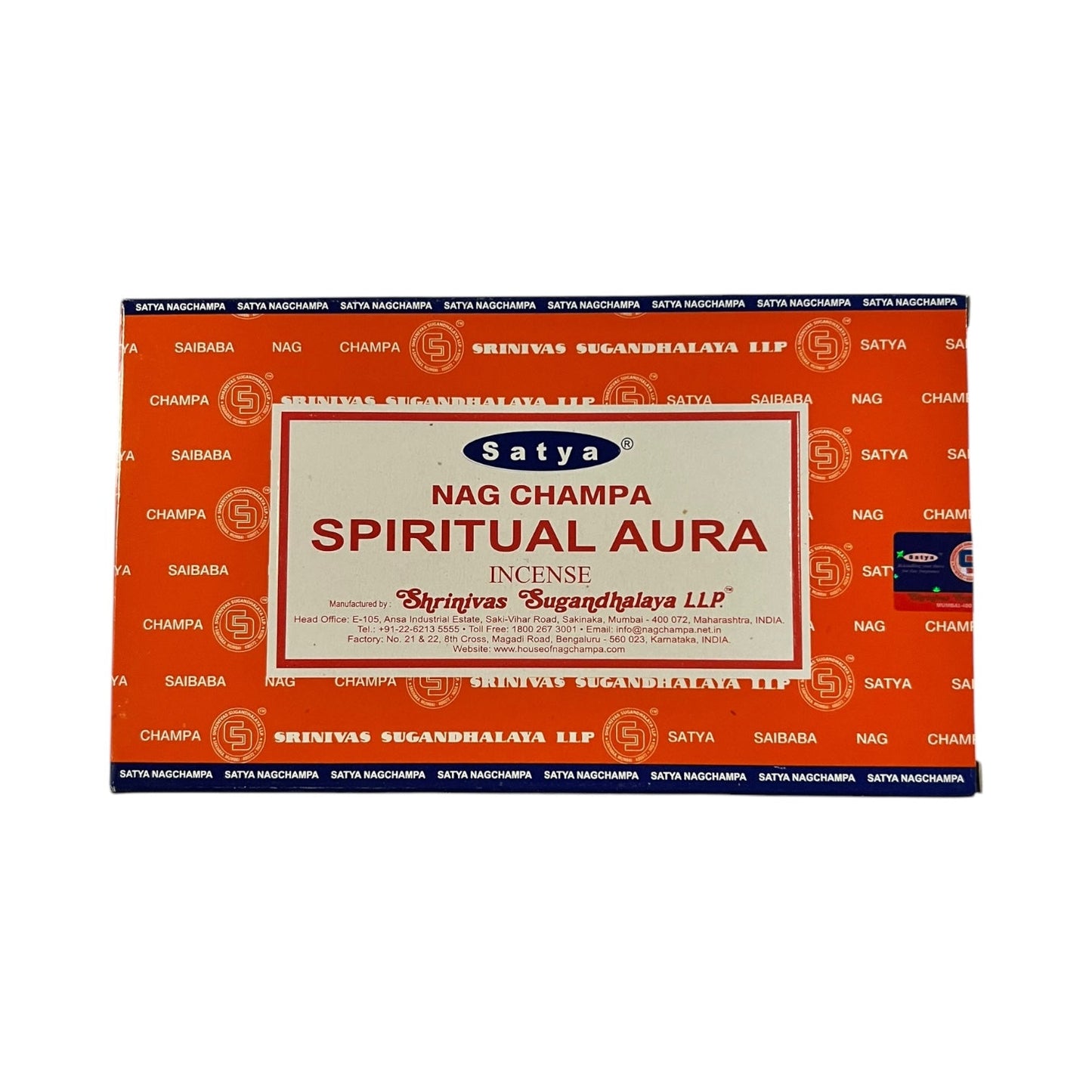 Nag Champa 15g Reval Distributor Spiritual Aura 12-Pack