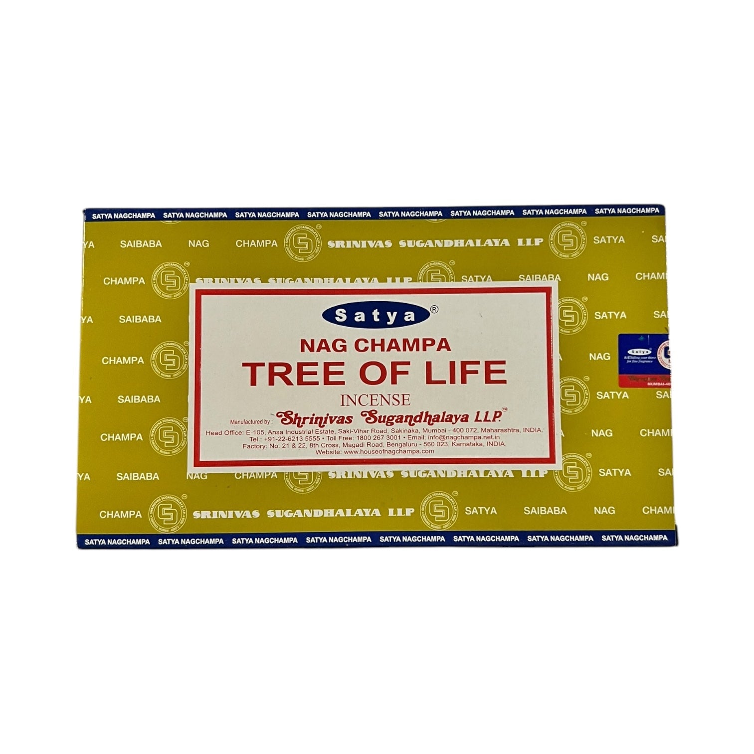 Nag Champa 15g Reval Distributor Tree of Life 12-Pack