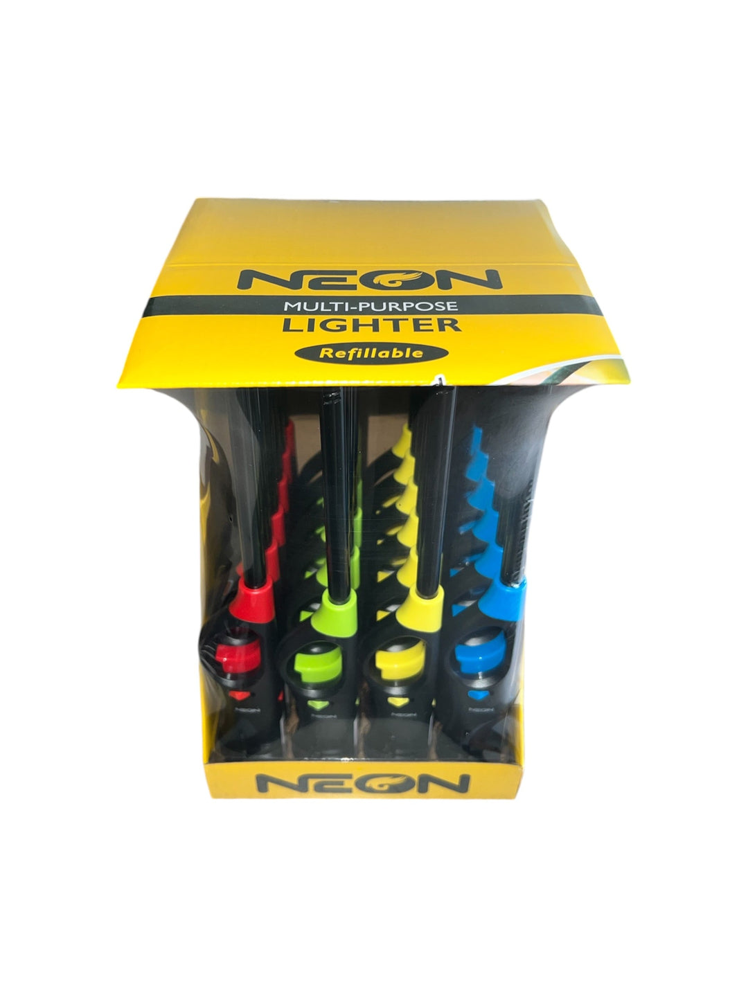 Neon BBQ Lighters Reval Distributor 1-Piece