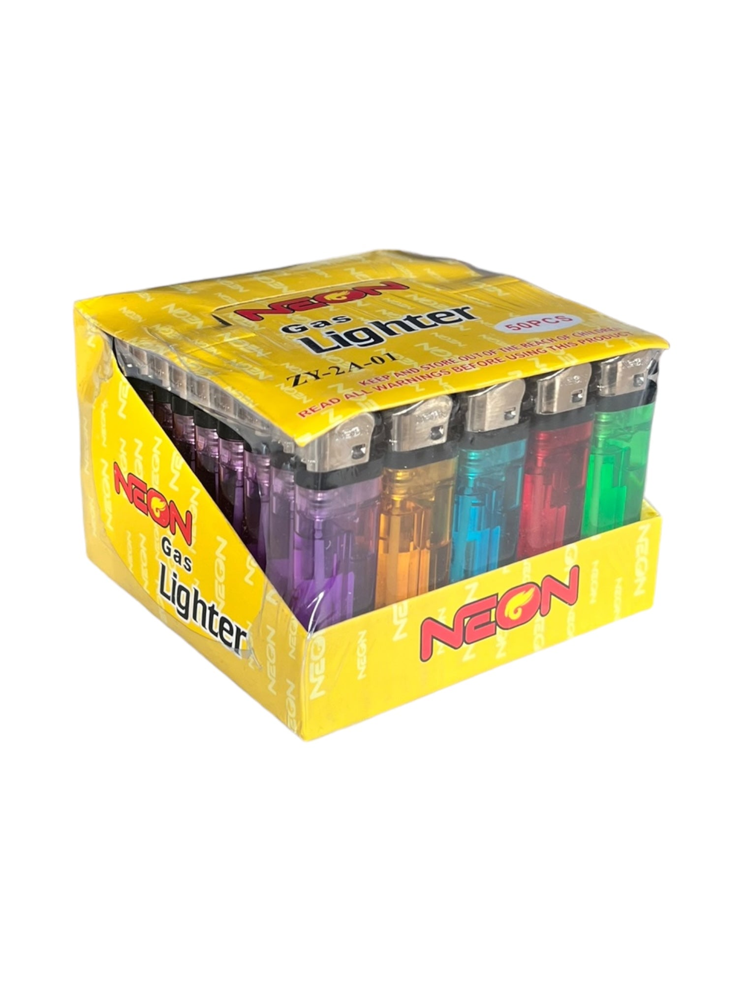 Neon Gas Lighters 1000-Pack WHOLESALE VALUE Reval Distributor