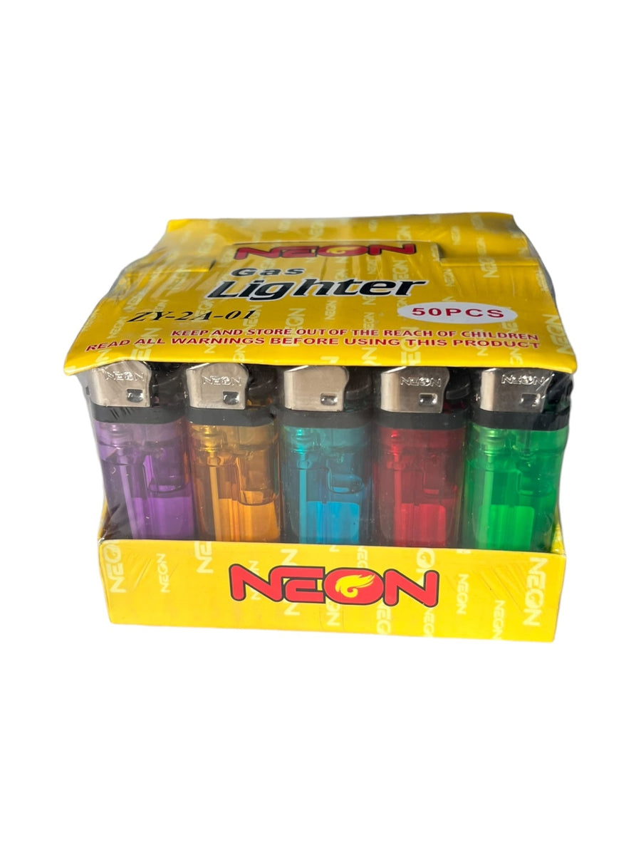 Neon Gas Lighters 1000-Pack WHOLESALE VALUE Reval Distributor