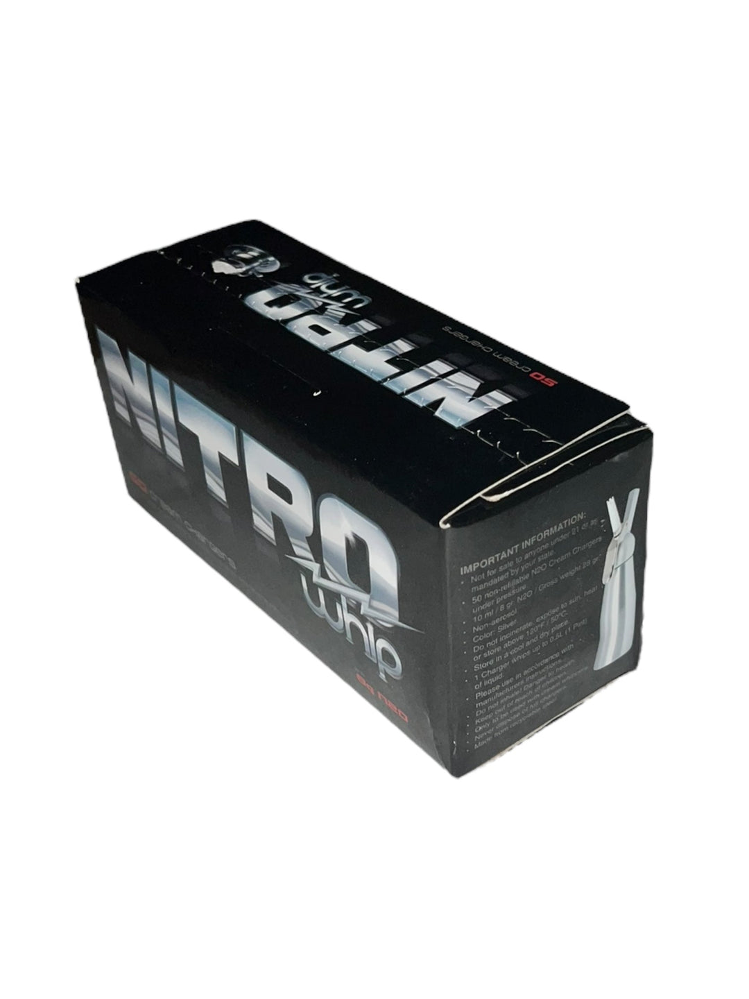 Nitro Whip Cream Chargers 50-Pack Reval Distributor