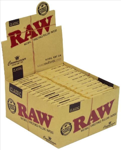 Raw Classic Connoisseur King Size 24ct Reval Distributor