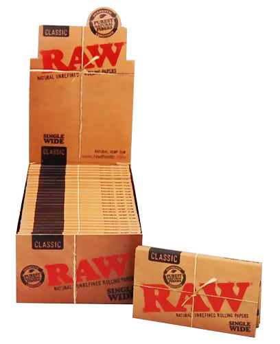 Raw Paper Single Wide 25ct Display Reval Distributor