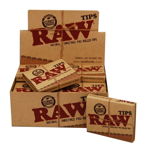 Raw Tips 20ct Display Reval Distributor