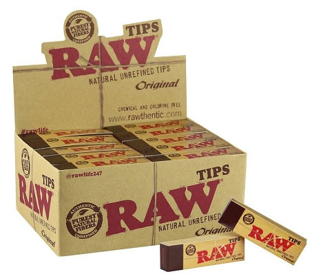 Raw Tips 50ct Display Reval Distributor