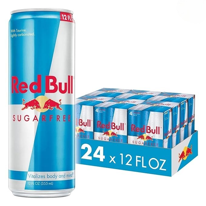 Red Bull Sugar Free 12oz 24-Pack Reval Distributor