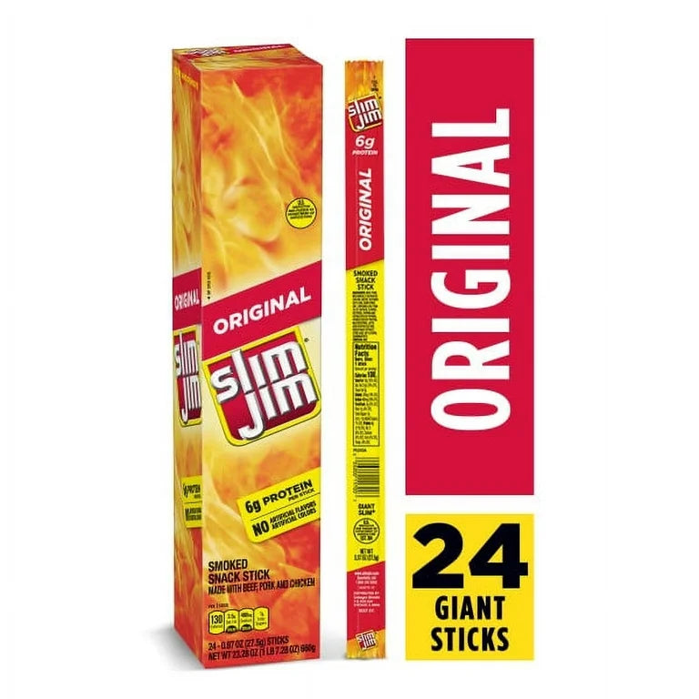 Slim Jim original 24pc