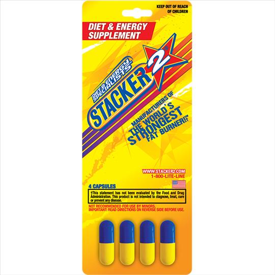 Stacker 24 ct Reval Distributor Stacker 2 Ephedra Free 24/4pk