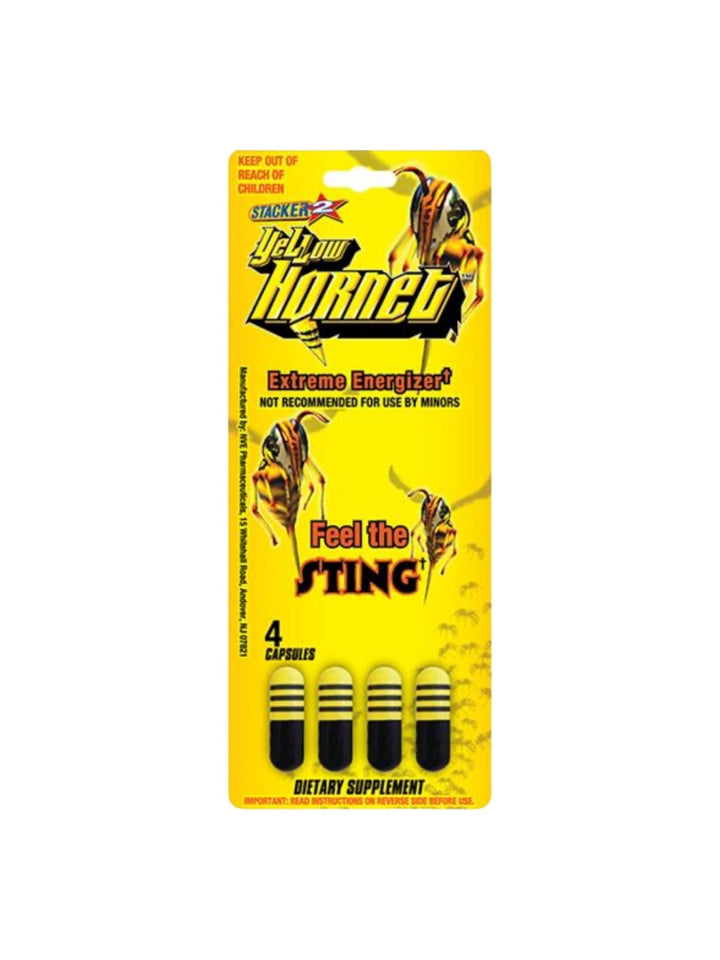 Stacker 24 ct Reval Distributor Stacker 2 Yellow Hornet 24 Packs of 4