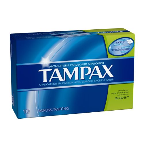 Tampax 10pk 12ct Reval Distributor Green