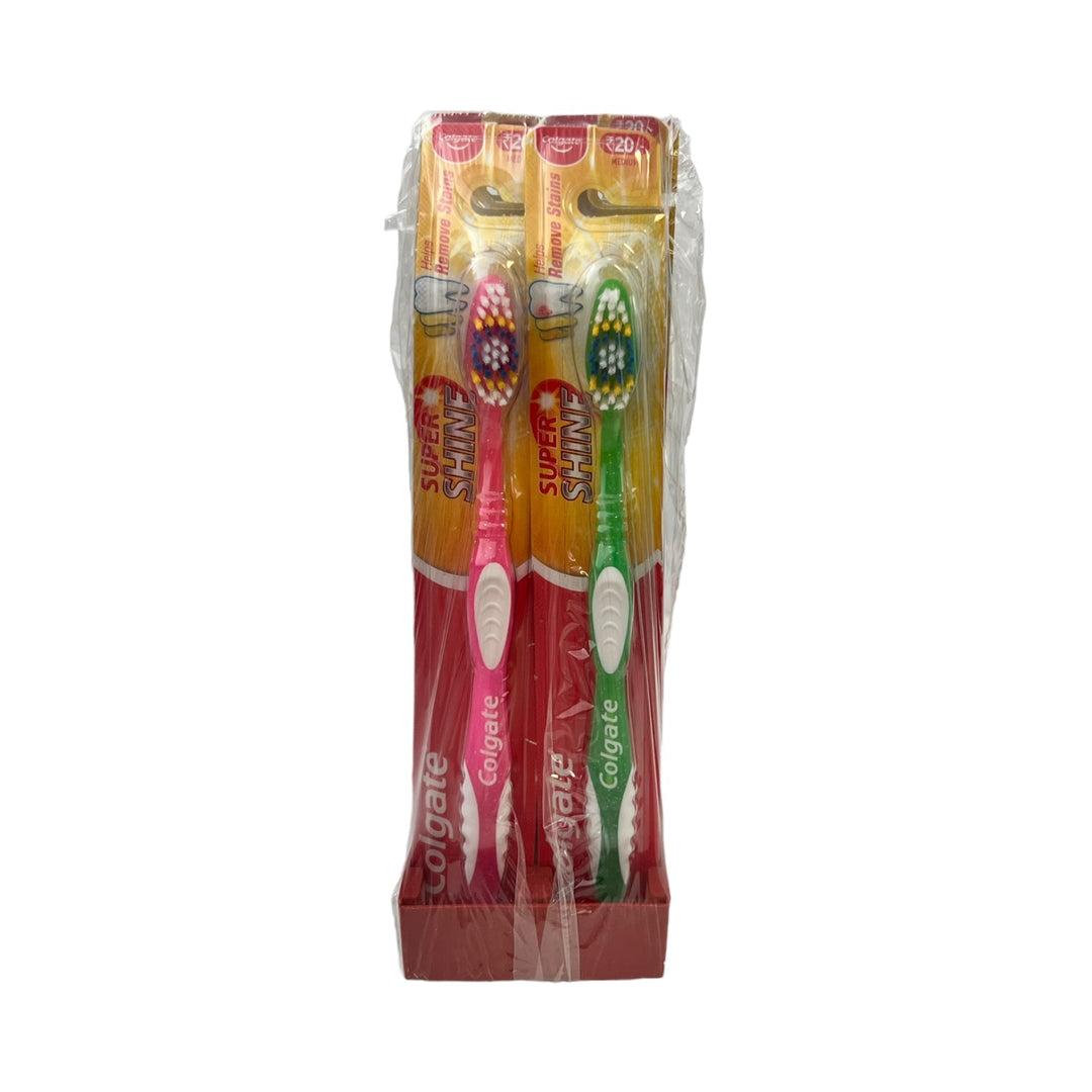 Tooth Brush 12-Pack Reval Distributor Colgate Super Shine